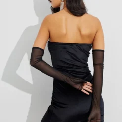 Cool & Sexy Kleid - Schwarz - A-Linie -Deutschland Lady Echt Verkaufs-Shop 107 org zoom