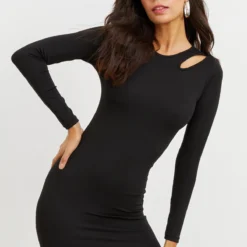 Cool & Sexy Kleid - Schwarz - Bodycon Damen Kleider 376064823 -Deutschland Lady Echt Verkaufs-Shop 148 org zoom
