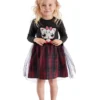 Denokids Kleid - Rot - Gerüschter Saum Kinder Kleider 58564184