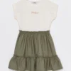 LC Waikiki Kleid - Beige - A-Linie Kinder Kleider 679264432 -Deutschland Lady Echt Verkaufs-Shop 1 org zoom 1027