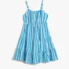 Koton Kleid - Blau - A-Linie Kinder Kleider 691030866 -Deutschland Lady Echt Verkaufs-Shop 1 org zoom 1048