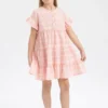 Defacto Kleid - Rosa - Smock-Kleid Kinder Kleider 647131710 -Deutschland Lady Echt Verkaufs-Shop 1 org zoom 1063