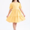 Defacto Kleid - Gelb - Smock-Kleid Kinder Kleider 638524112 -Deutschland Lady Echt Verkaufs-Shop 1 org zoom 1074