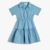 Koton Kleid - Blau - A-Linie Kinder Kleider 649026911 -Deutschland Lady Echt Verkaufs-Shop 1 org zoom 1075