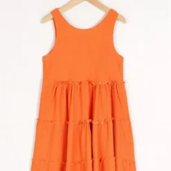 Zepkids Kleid - Orange - A-Linie Kinder Kleider 675900390 -Deutschland Lady Echt Verkaufs-Shop 1 org zoom 1119