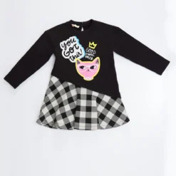 Mushi Kleid - Schwarz - Basic Kinder Kleider 55819341 -Deutschland Lady Echt Verkaufs-Shop 1 org zoom 1166