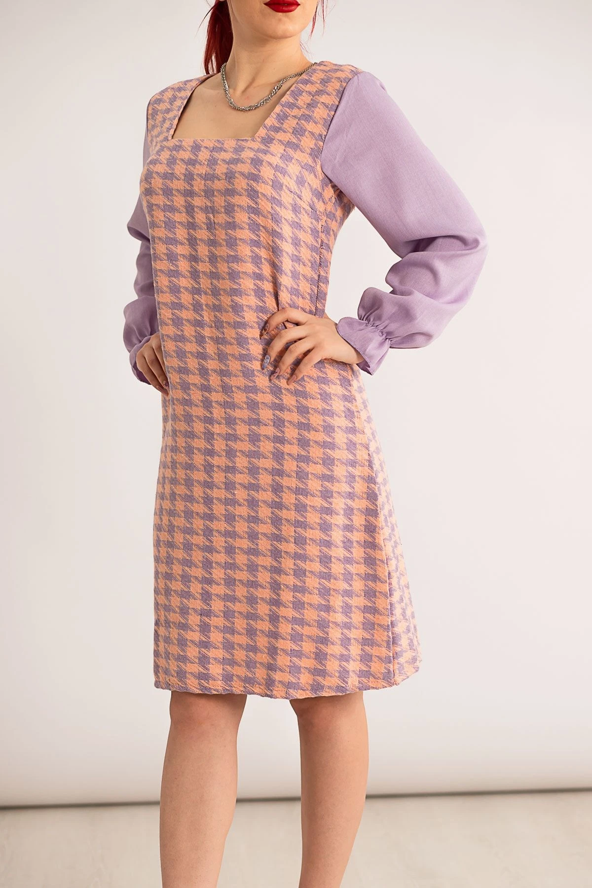 Armonika Kleid - Lila - A-Linie Damen Kleider 655835078 3 Armonika Kleid - Lila - A-Linie Damen Kleider 655835078