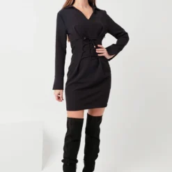 Lafaba Kleid - Schwarz - Basic Damen Kleider 410987210 7 Lafaba Kleid - Schwarz - Basic Damen Kleider 410987210 -Deutschland Lady Echt Verkaufs-Shop 1 org zoom 124