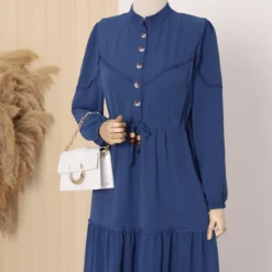 Modamorfo Kleid - Blau - A-Linie Damen Bekleidung 305214643 -Deutschland Lady Echt Verkaufs-Shop 1 org zoom 142