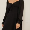 NA-KD Kleid - Schwarz - Basic Damen Kleider 729445840 -Deutschland Lady Echt Verkaufs-Shop 1 org zoom 161
