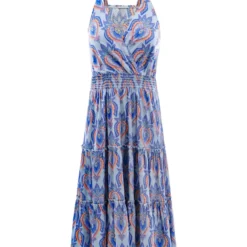 AIKI KEYLOOK Kleid - Blau - Basic Damen Kleider 670682481