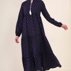 Bigdart Kleid - Dunkelblau - Smock-Kleid Damen Kleider 6101988