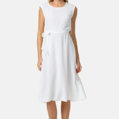 PM SELECTED Kleid - Weiß - A-Linie Damen Bekleidung 760373822 -Deutschland Lady Echt Verkaufs-Shop 1 org zoom 193