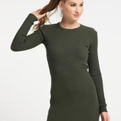 MyMo Kleid - Khaki - Basic Damen Kleider 682980439