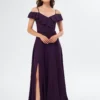 Bayansepeti Kleid - Lila - A-Linie Damen Bekleidung 758651071