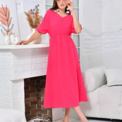 VOLT CLOTHİNG Kleid - Rosa - A-Linie Damen Kleider 756730791 7 VOLT CLOTHİNG Kleid - Rosa - A-Linie Damen Kleider 756730791 -Deutschland Lady Echt Verkaufs-Shop 1 org zoom 240