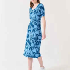 Jimmy Key Kleid - Dunkelblau - A-Linie Damen Kleider 688655703