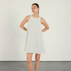 VATKALI Kleid - Weiß - A-Linie Damen Kleider 733322665