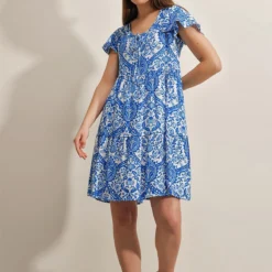 Bigdart Kleid - Blau - A-Linie Damen Kleider 311593603 -Deutschland Lady Echt Verkaufs-Shop 1 org zoom 270