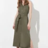 Trendyol Collection Kleid - Khaki - Wickelschnitt Damen Kleider 35143337 -Deutschland Lady Echt Verkaufs-Shop 1 org zoom 29