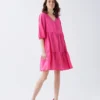 LC Waikiki Kleid - Rosa - A-Linie Damen Kleider 679254744