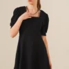 Bigdart Kleid - Schwarz - A-Linie Damen Kleider 319215999