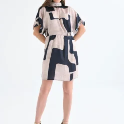 VOLT CLOTHİNG Kleid - Mehrfarbig - A-Linie Damen Kleider 701214027