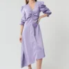 Lafaba Kleid - Lila - Asymmetrisch Damen Kleider 346275163 -Deutschland Lady Echt Verkaufs-Shop 1 org zoom 394