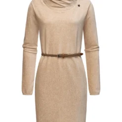 Ragwear Kleid - Beige - Basic Damen Kleider 757536028