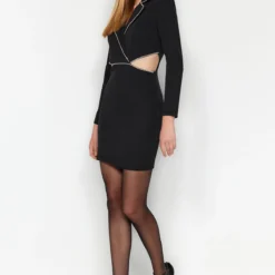 Trendyol Collection Kleid - Schwarz - Bodycon Damen Kleider 732639167 -Deutschland Lady Echt Verkaufs-Shop 1 org zoom 401