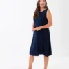 LC Waikiki Kleid - Dunkelblau - A-Linie Damen Kleider 679254454