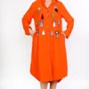 Chiccy Kleid - Orange - A-Linie Damen Kleider 655347121