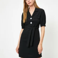 Koton Kleid - Schwarz - A-Linie Damen Kleider 46841401 -Deutschland Lady Echt Verkaufs-Shop 1 org zoom 44