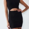 XHAN Kleid - Schwarz - Bodycon Damen Kleider 78010060 -Deutschland Lady Echt Verkaufs-Shop 1 org zoom 479