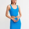 Dilvin Kleid - Blau - Bodycon Damen Kleider 289867235