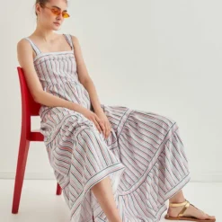 Vitrin Kleid - Blau - Smock-Kleid