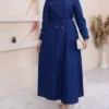 Modamorfo Kleid - Dunkelblau - A-Linie -Deutschland Lady Echt Verkaufs-Shop 1 org zoom 51