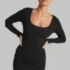 Madmext Kleid - Schwarz - Basic Damen Kleider 692857171