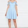 Bayansepeti Kleid - Blau - A-Linie Damen Bekleidung 742318087 -Deutschland Lady Echt Verkaufs-Shop 1 org zoom 532