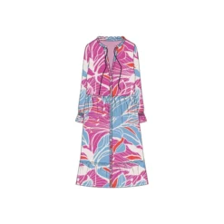 Milano Kleid - Rosa - Basic Damen Bekleidung 734346469