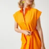 Koton Kleid - Orange - A-Linie Damen Kleider 360333285 -Deutschland Lady Echt Verkaufs-Shop 1 org zoom 544