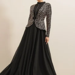 By Saygı Kleid - Schwarz - A-Linie Damen Kleider 235383362