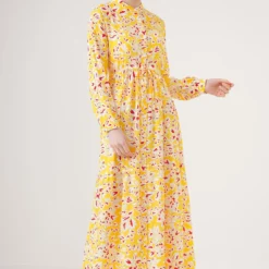 Bigdart Kleid - Gelb - Shift Damen Kleider 266133621