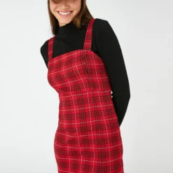 Koton Kleid - Rot - Bodycon Damen Kleider 391660272 -Deutschland Lady Echt Verkaufs-Shop 1 org zoom 570