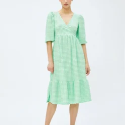 Koton Kleid - Grün - A-Linie Damen Kleider 706497613 -Deutschland Lady Echt Verkaufs-Shop 1 org zoom 579