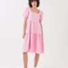 LC Waikiki Kleid - Rosa - Smock-Kleid Damen Kleider 701124127 -Deutschland Lady Echt Verkaufs-Shop 1 org zoom 64