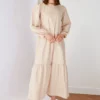 TRENDYOL MODEST Kleid - Beige - Skater Damen Kleider 94445743 -Deutschland Lady Echt Verkaufs-Shop 1 org zoom 669