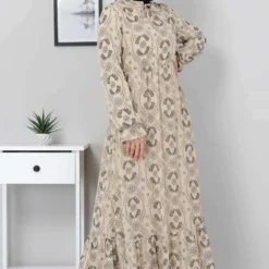 Modamihram Kleid - Braun - A-Linie Bekleidung Bekleidung 112455095