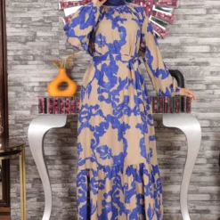 Modamihram Kleid - Blau - A-Linie Bekleidung Bekleidung 752957258 -Deutschland Lady Echt Verkaufs-Shop 1 org zoom 708