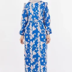 Modamihram Kleid - Dunkelblau - A-Linie Bekleidung Bekleidung 681174199